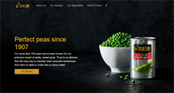 Desktop Screenshot of lesueurvegetables.com